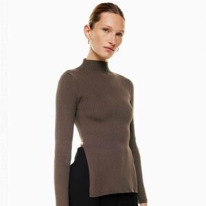 Aritzia Babaton sculpt knit tie-back